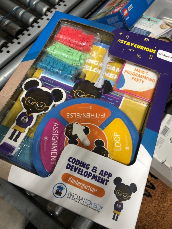 Photo 1 of Brown Toy Box Maya Coding  App STEAM Kit