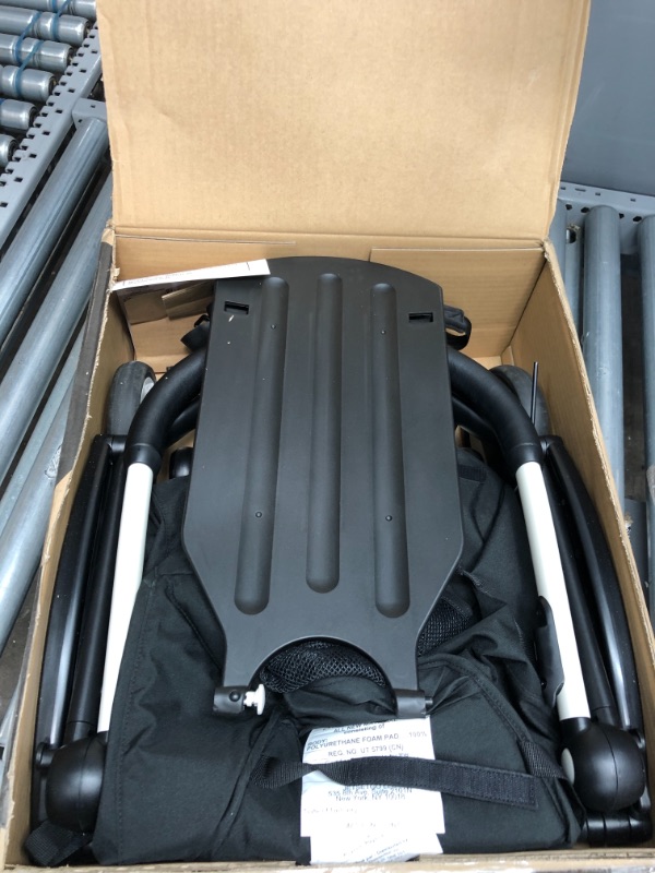 Photo 1 of BABYZEN YOYO2 Stroller Frame, White - Includes 5-Point Harness, Multi-Position Reclining Backrest, Canopy Extensions, Padded Shoulder Strap & Protective Storage Bag
