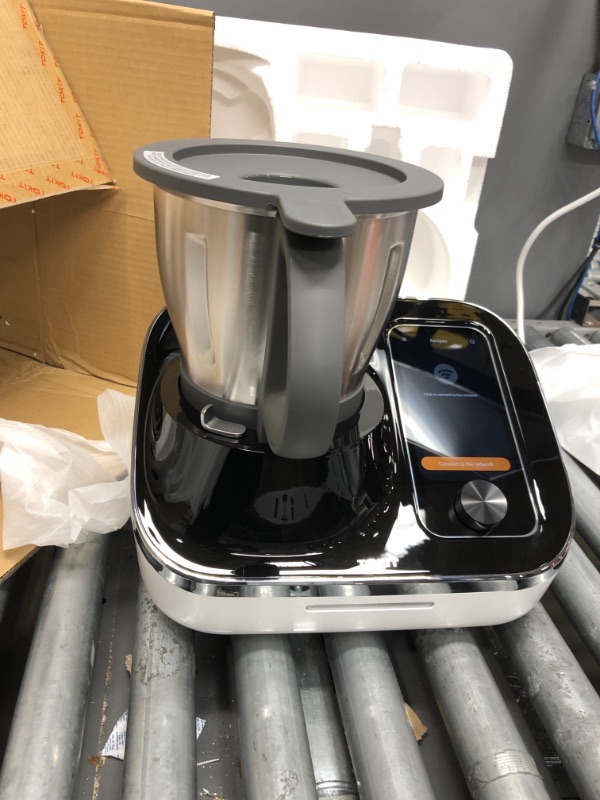 Photo 1 of TOKIT Omni Cook Robot All-in-1 Food Processor with 21 Cooking Functions Built-in 7'' Touch Screen Guided Recipes Pre-clean, Chopper, Juicer, Blender, Mixer, Weigh, Sous-Vide, Ice Crush and more