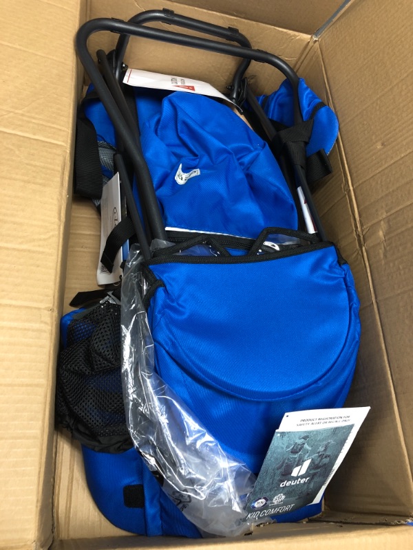 Photo 1 of ClevrPlus CC Hiking Child Carrier Baby Backpack Camping For Toddler Kid, Blue
