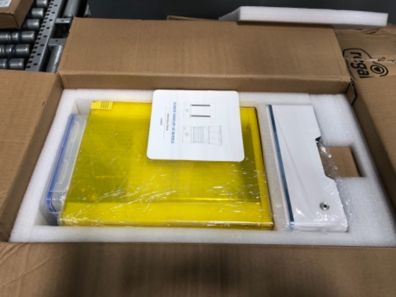 Photo 1 of ELEGOO Mercury XS Bundle with Separate Washing and Curing Station for Large Resin 3D Printed Models, Compatible with Saturn and Mars LCD 3D Printers, with a Handheld UV Lamp
