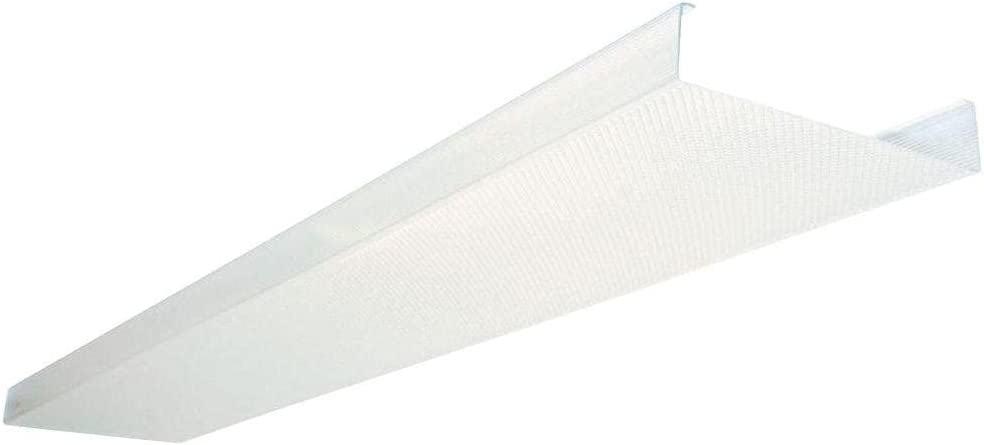 Photo 1 of 
Lithonia Lighting DSB48 48 in. Square Basket Two Bulb Replacement Wraparound Lens, 4', Transparent