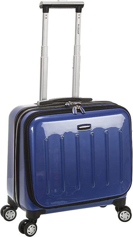 Photo 1 of Rockland Revolution Hardside Rolling Computer Case, Blue, Carry-On 17-Inch
