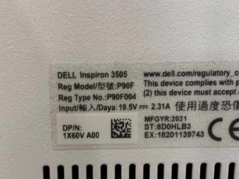 Photo 12 of see notes about functionality 
Dell_Inspiron FHD 15.6 Inch Laptop Student Business Computer, AMD Ryzen 5 (Beat Intel Core i5 8265u), 8GB RAM, 512GB SSD, HDMI, WiFi, Bluetooth, Win 10, 1-Week AimCare Sup.
