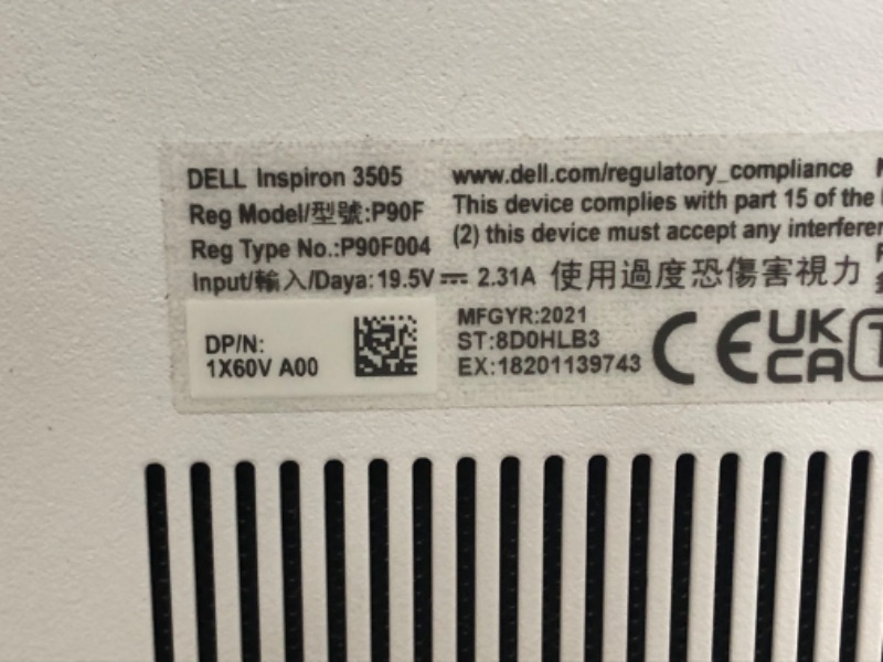 Photo 16 of see notes about functionality 
Dell_Inspiron FHD 15.6 Inch Laptop Student Business Computer, AMD Ryzen 5 (Beat Intel Core i5 8265u), 8GB RAM, 512GB SSD, HDMI, WiFi, Bluetooth, Win 10, 1-Week AimCare Sup.
