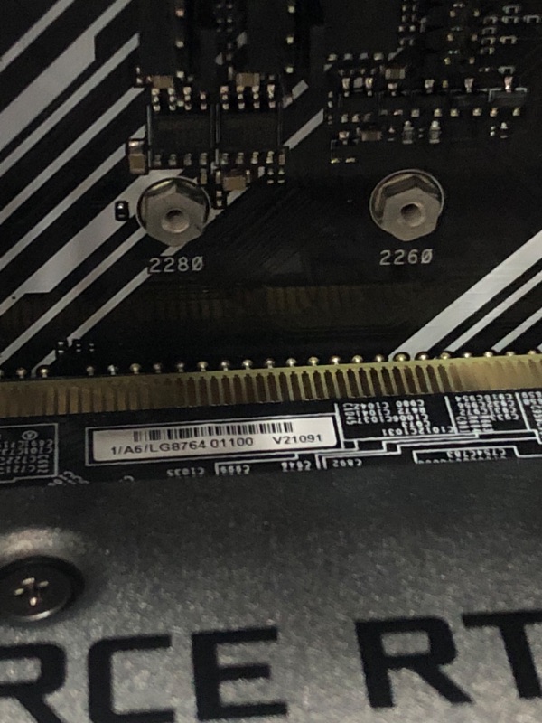 Photo 1 of DAMAGED NEEDS PROFESSIONAL REPAIR PARTS ONLY 
Skytech Gaming Archangel Gaming Computer PC Desktop – Ryzen 5 5600X 3.7GHz, RTX 3060 TI 8G, 1TB NVMe SSD, 16GB DDR4 3200MHz, RGB Fans, Windows 10 Home 64-bit, 802.11AC Wi-Fi, White
