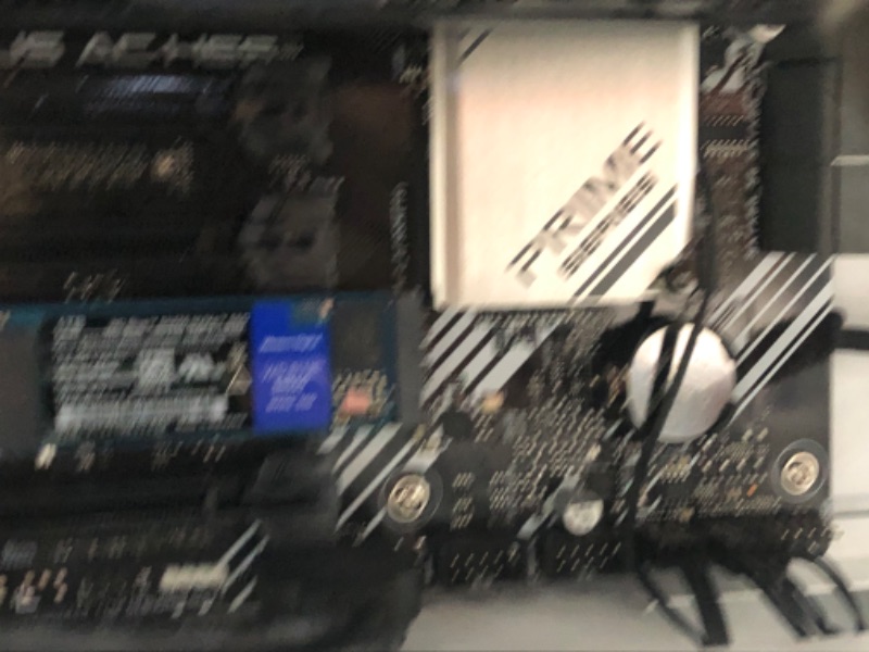 Photo 14 of DAMAGED NEEDS PROFESSIONAL REPAIR PARTS ONLY 
Skytech Gaming Archangel Gaming Computer PC Desktop – Ryzen 5 5600X 3.7GHz, RTX 3060 TI 8G, 1TB NVMe SSD, 16GB DDR4 3200MHz, RGB Fans, Windows 10 Home 64-bit, 802.11AC Wi-Fi, White
