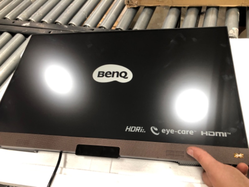 Photo 2 of BenQ 27" Quad HD 2560 x 1440 2K Resolution 144Hz 2 x HDMI, DisplayPort USB Type-C AMD FreeSync Flicker-Free Low Blue Light Built-in Speakers LED Backlit IPS Gaming Monitor