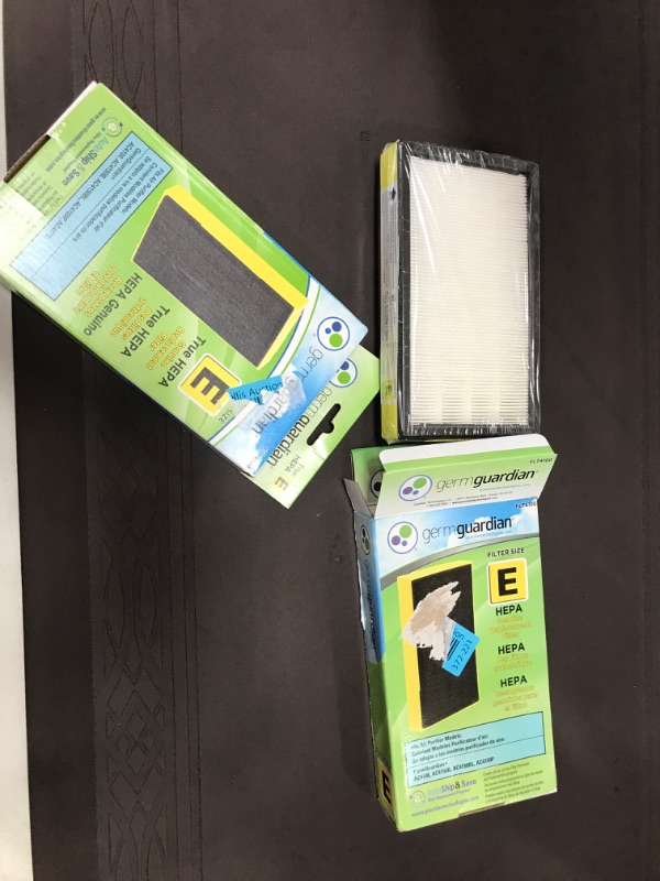 Photo 1 of **SET OF 2** GermGuardian - E HEPA Filter for AC4100 - Black/White
