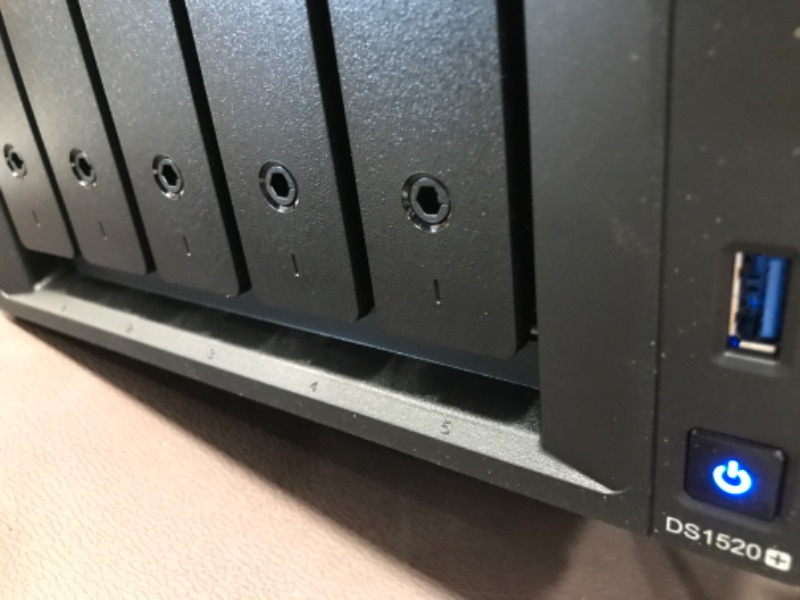 Photo 1 of Synology NAS DiskStation DS1520+ (Diskless), 5-Bay; 8GB DDR4
