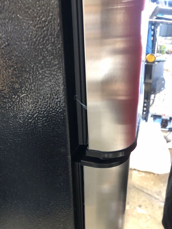 Photo 5 of 	Frigidaire EFR451 2 Door Refrigerator/Freezer, 4.6 cu ft, Platinum Series, Stainless Steel, Double