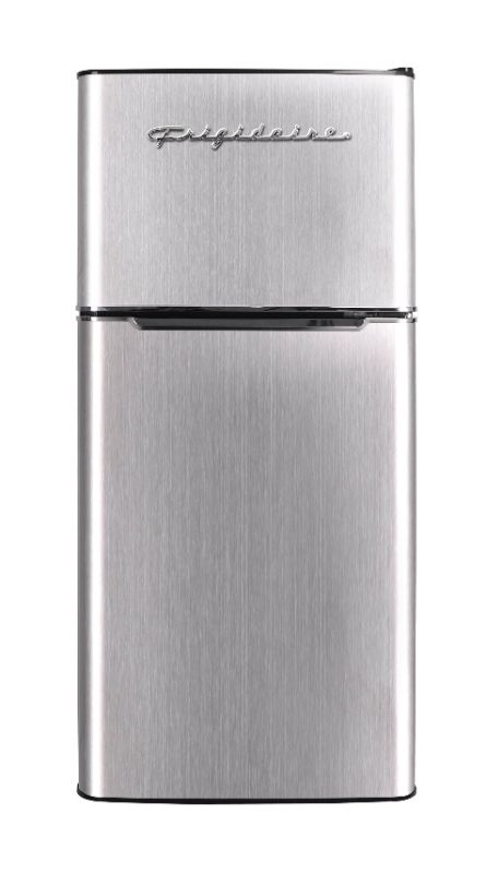 Photo 1 of 	Frigidaire EFR451 2 Door Refrigerator/Freezer, 4.6 cu ft, Platinum Series, Stainless Steel, Double