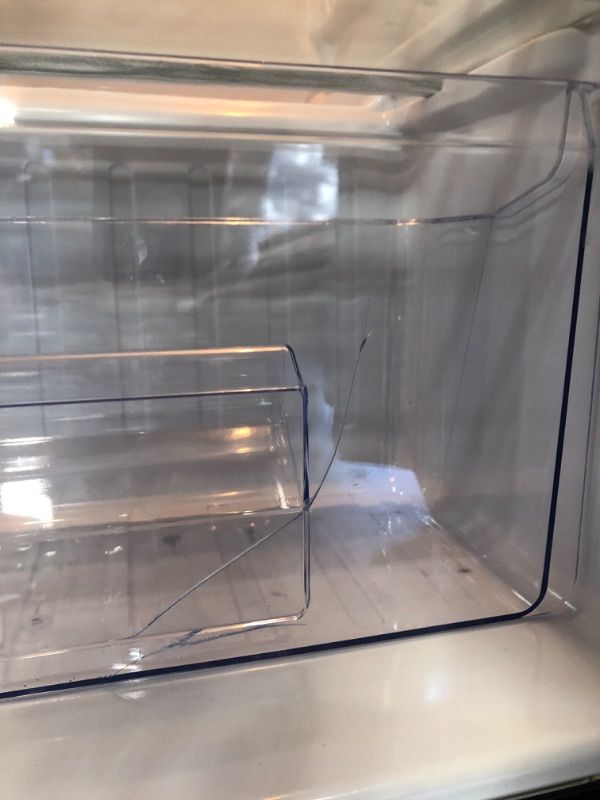Photo 3 of 	Frigidaire EFR451 2 Door Refrigerator/Freezer, 4.6 cu ft, Platinum Series, Stainless Steel, Double