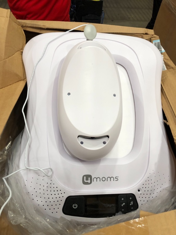 Photo 1 of 4moms mamaRoo Multi-Motion Baby Swing, Bluetooth Baby Swing with 5 Unique Motions, Grey
