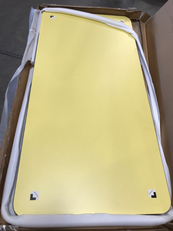 Photo 1 of **TABLE TOP ONLY** YELLOW AND RED REVERSABLE TABLE TOP  2FT X 4FT