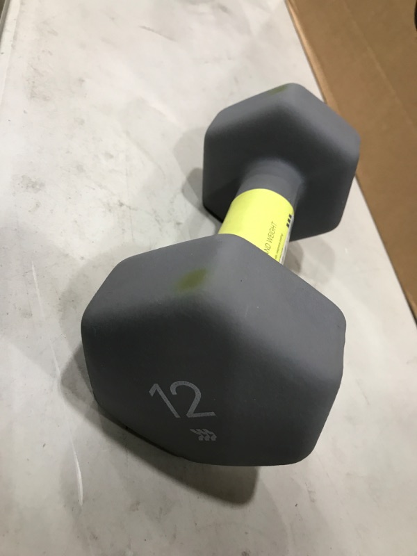 Photo 2 of 12lb Dumbbell All in Motion Neoprene Hand Weight 