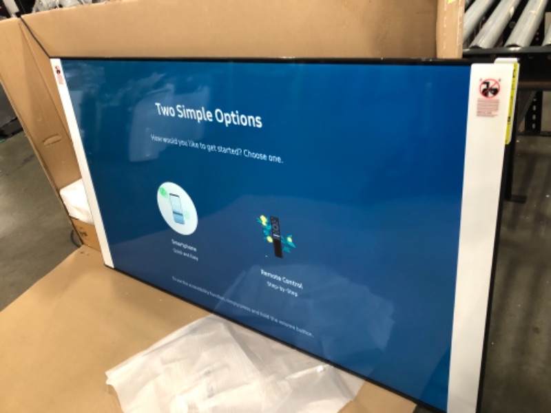 Photo 2 of NEW 
SAMSUNG 75-Inch Class Crystal UHD AU8000 Series - 4K UHD HDR Smart TV with Alexa Built-in (UN75AU8000FXZA, 2021 Model), TV Only, Black
