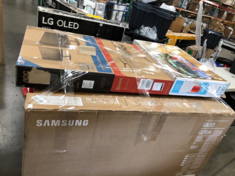 Photo 2 of 9 ITEMS PALLET OF DAMAGED TV'S AND MONITORS
 ACCESSORIES NOT INCLUDED