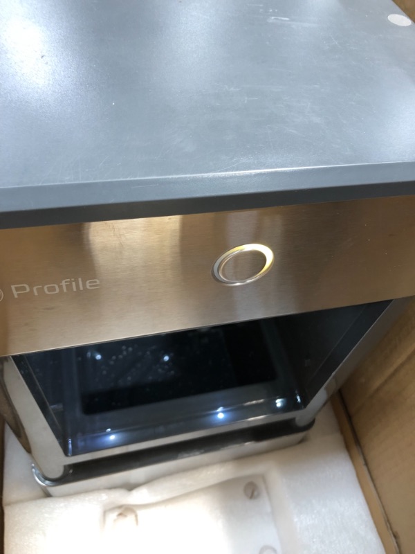 Photo 5 of GE Profile Opal | Countertop Nugget Ice Maker | Portable Ice Machine Makes up to 24 lbs. of Ice Per Day | Stainless Steel Finish
