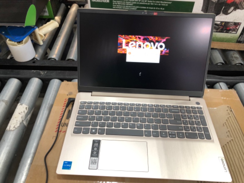 Photo 1 of PARTS ONLY STUCK IN RESTART LOOP NEEDS PROFESSIONAL REPAIR 
Lenovo Ideapad 3 15.6" Touch Screen Laptop - Intel Core i3 - 4GB Memory - 256GB SSD - Arctic Grey
