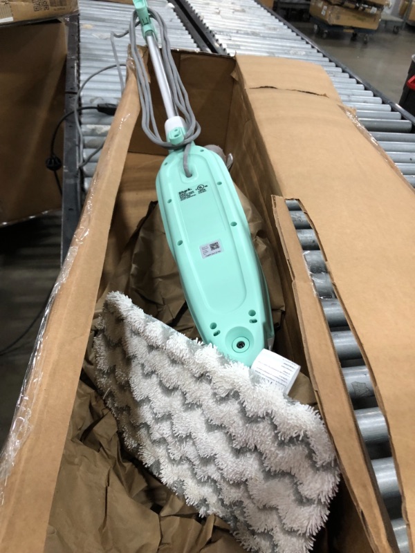 Photo 2 of Shark S1000 Steam Mop, White/Seafoam
