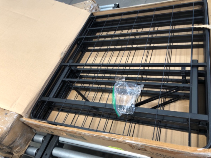 Photo 2 of **MISSING HARDWARE** ZINUS SmartBase Tool-Free Assembly Mattress Foundation / 14 Inch Metal Platform Bed Frame / No Box Spring Needed / Sturdy Steel Frame / Underbed Storage