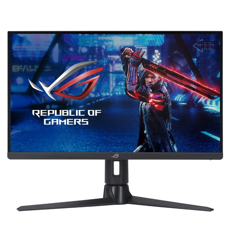 Photo 1 of **POWERS ON WITH NO DISPLAY** ASUS ROG Strix 27' 1080P Gaming Monitor (XG276Q) - Full HD, IPS, 170Hz, 1ms, Extreme Low Motion Blur, FreeSync Premium Technology, DisplayPort.
