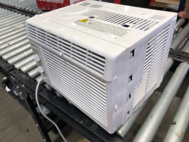 Photo 3 of **MINOR DAMAGE* Amazon Basics Window-Mounted Air Conditioner with Mechanical Control - Cools 150 Square Feet, 5000 BTU, AC Unit
