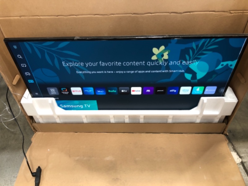 Photo 8 of SAMSUNG 55-Inch Class Frame Series - 4K Quantum HDR Smart TV with Alexa Built-in (QN55LS03AAFXZA, 2021 Model)
