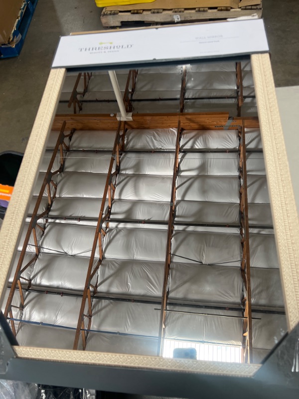 Photo 1 of 24" X 36" PS Global Diamond Mirror Brown - Threshold™
