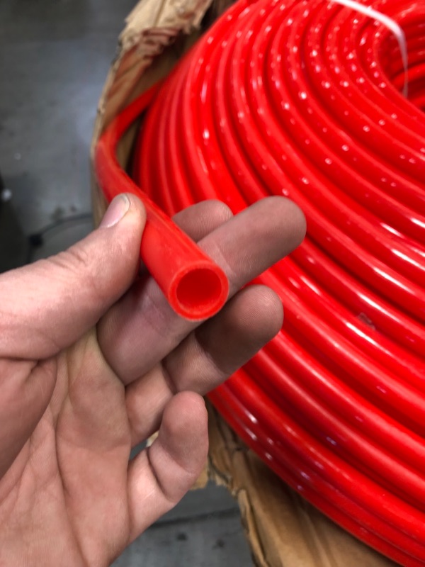 Photo 3 of 1/2in x aproximently  1000ft feet Pex Tubing Oxygen Barrier O2 EVOH Pex-B Red Radiant Floor Heat
