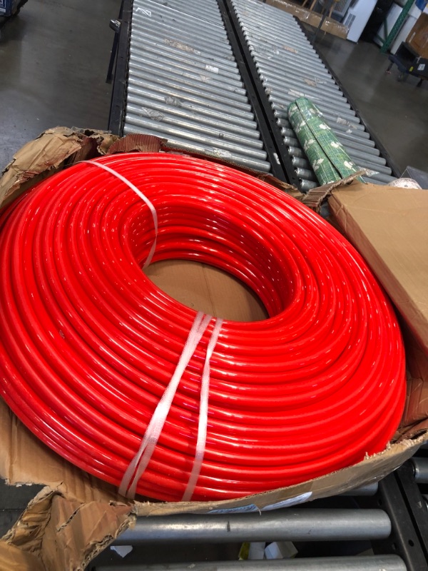 Photo 2 of 1/2in x aproximently  1000ft feet Pex Tubing Oxygen Barrier O2 EVOH Pex-B Red Radiant Floor Heat
