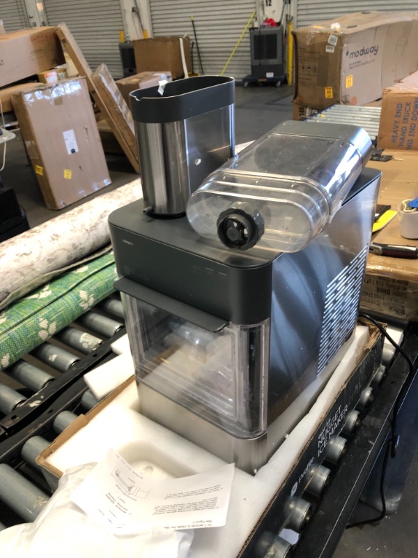 Photo 2 of GE Profile Opal 2.0 | Countertop Nugget Ice Maker with Side Tank | Ice Machine with WiFi Connectivity | Smart Home Kitchen Essentials | Stainless Steel
