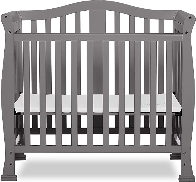 Photo 1 of (CRACKED END; DAMAGED CORNERS) Dream On Me Addison 4-in-1 Convertible Mini Crib
