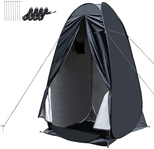 Photo 1 of (STOCK PIC INACCURATELY REFLECTS ACTUAL PRODUCT) black stand up collapsible changing tent