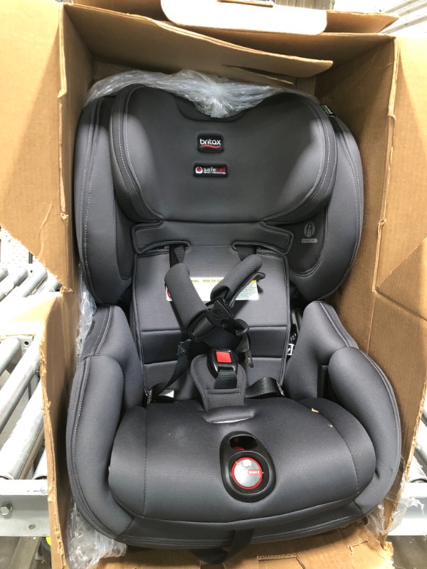 Photo 2 of Britax Boulevard ClickTight Convertible Car Seat, Cool N Dry Charcoal - Cooling & Moisture Wicking Fabric
