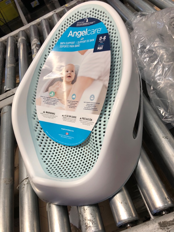 Photo 2 of Angelcare Baby Bath Support (Aqua) | Ideal for Babies Less than 6 Months Old
