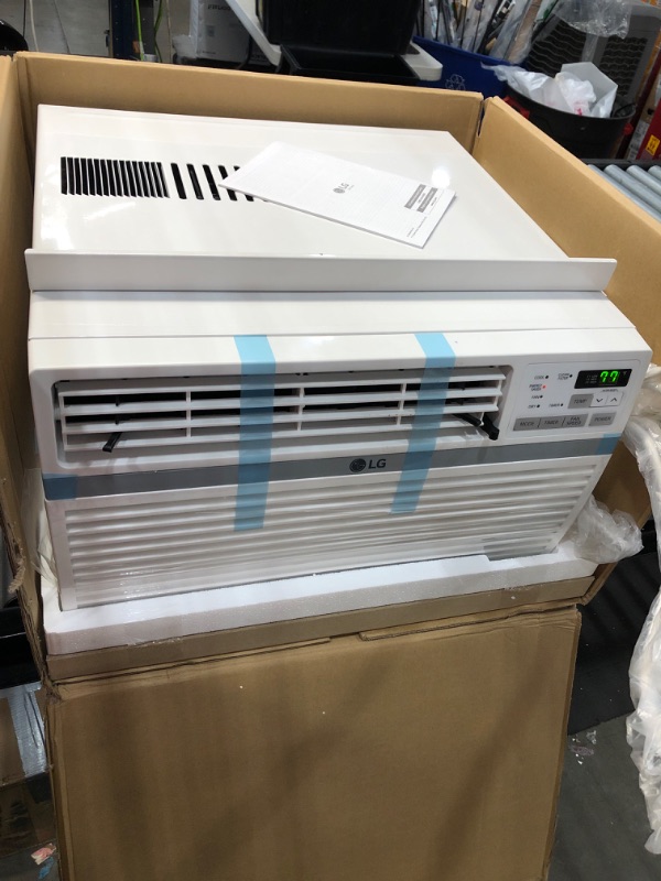 Photo 2 of LG Energy Star Rated 6,000 BTU Window Air Conditioner with Remote Control in White