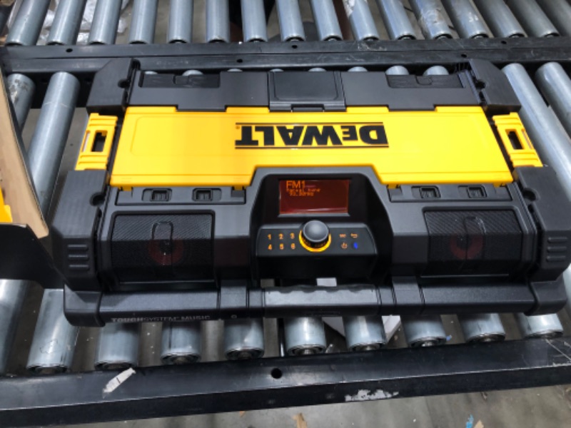 Photo 3 of DEWALT ToughSystem Radio and Battery Charger, Bluetooth Music Player (DWST08810)
