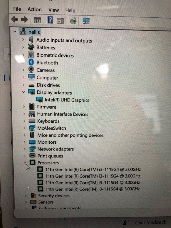 Photo 4 of LENOVO 82HS00RBUS IdeaPad Flex 5 14ITL05 14? FHD Touchscreen i3-1115G4 3GHz Intel UHD Graphics 4GB RAM 128GB SSD Win 11 Home in S mode Abyss Blue
