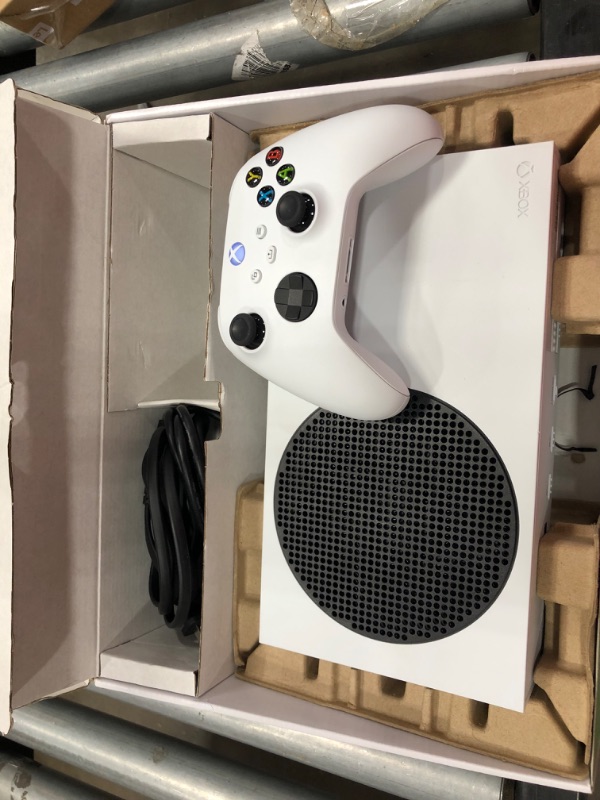 Photo 3 of 2021 Microsoft Xbox Series S 512GB Game All-Digital Console, One Xbox Wireless Controller, 1440p Gaming Resolution, 4K Streaming, 3D Sound, WiFi, White- 4K HDMI Cable (Renewed)
