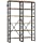 Photo 1 of IRONCK Industrial Bookshelf Double Wide 6-Tier, Open Large Bookcase, Wood and Metal Bookshelves for Home Office, Easy Assembly
