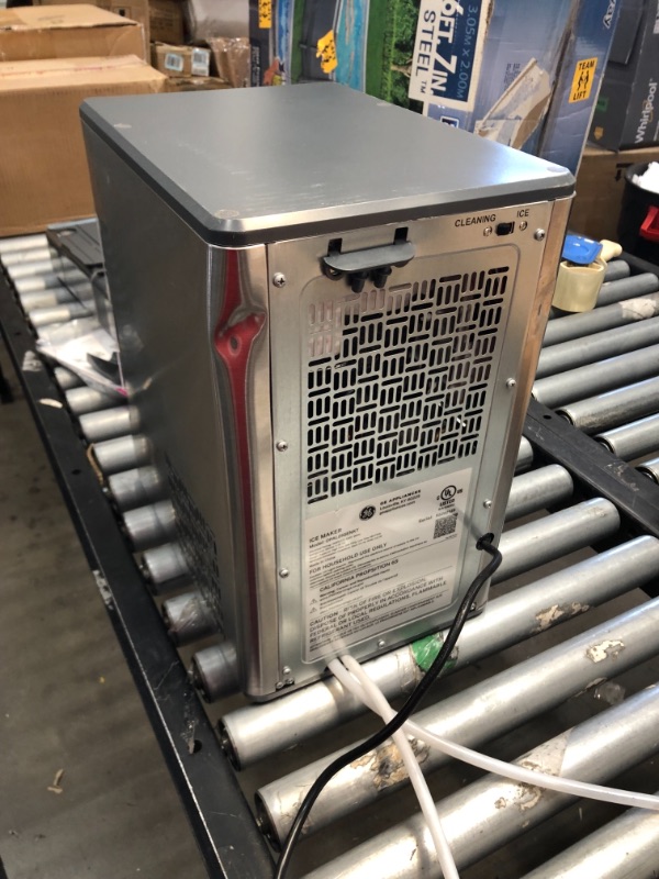 Photo 2 of **Parts Only** Non Functional**GE Profile Opal | Countertop Nugget Ice Maker with Side Tank | Portable Ice Machine Makes up to 24 lbs. of Ice Per Day | Stainless Steel Finish
