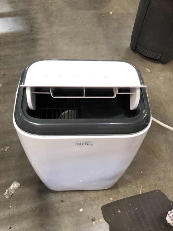 Photo 3 of 12,000 BTU; 8,000 BTU (SACC/CEC) Portable Air Conditioner With Double Motor Dehumidifier and Remote, White