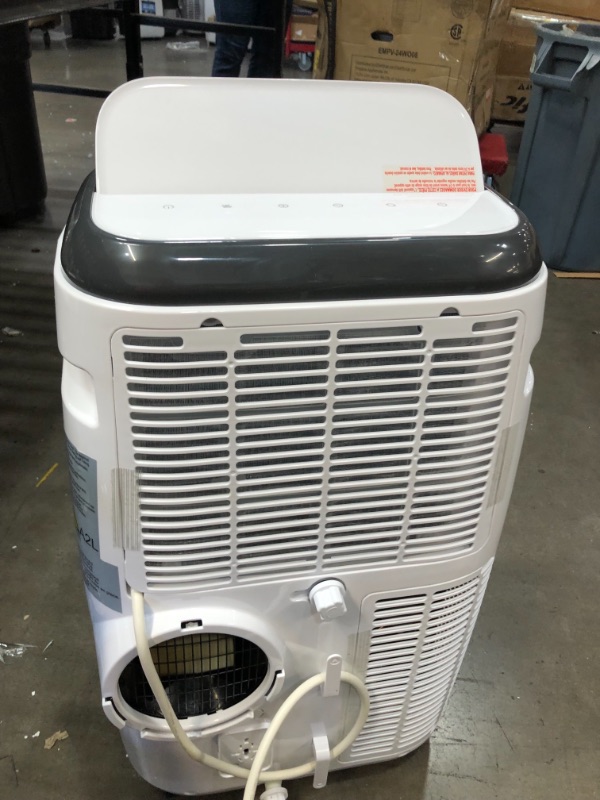 Photo 6 of 12,000 BTU; 8,000 BTU (SACC/CEC) Portable Air Conditioner With Double Motor Dehumidifier and Remote, White
