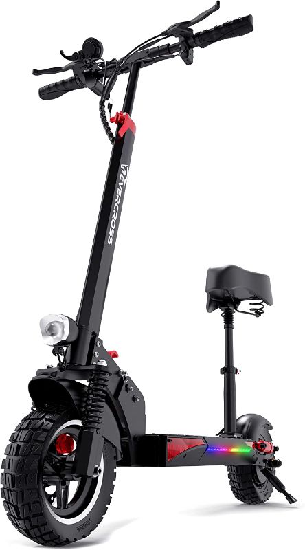 Photo 1 of ***PARTS ONLY*** EVERCROSS H5 Electric Scooter, Electric Scooter for Adults with 800W Motor, Up to 28MPH & 25 Miles-10'' Solid Tires, Scooter for Adults with Seat & Dual Braking, Folding Electric Scooter for Adults
