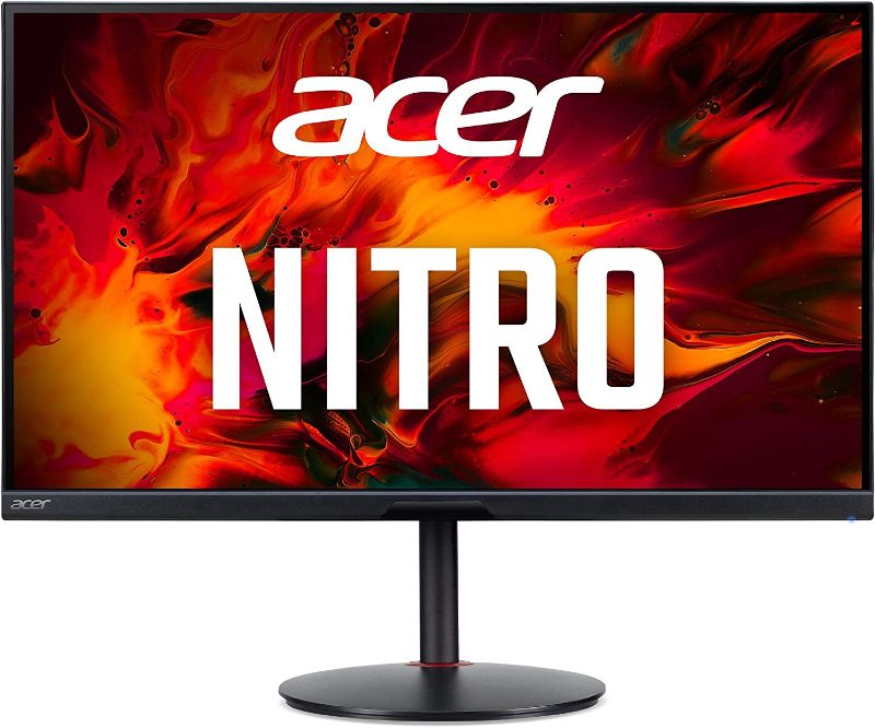 Photo 1 of Acer Nitro XV272U KVbmiiprzx 27" WQHD (2560 x 1440) Agile-Splendor IPS Monitor with AMD FreeSync Premium Technology, Up to 170Hz,1ms, TUV/Eyesafe Certification (2 x HDMI 2.0 Ports & 1 x Display Port)
