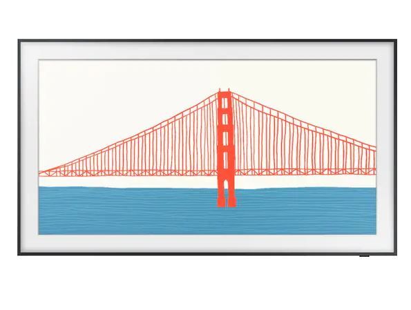 Photo 1 of Samsung - 55" Class The Frame Series LED 4K UHD Smart Tizen TV
