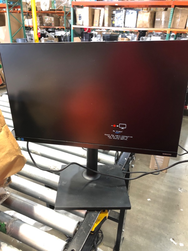 Photo 3 of SAMSUNG FT45 Series 24-Inch FHD 1080p Computer Monitor, 75Hz, IPS Panel, HDMI, USB Hub, Height Adjustable Stand,  (LF24T452FQNXGO)
