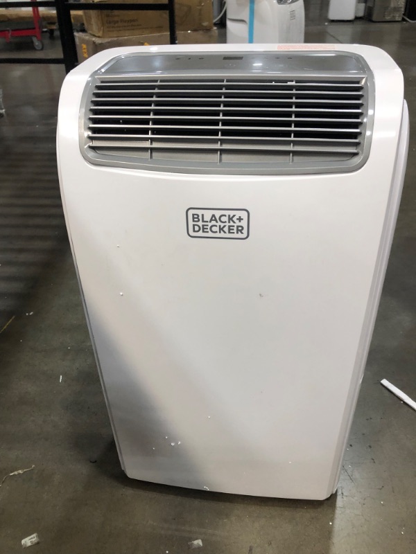 Photo 6 of 8,500 BTU; 5,000 BTU (SACC/CEC) Portable Air Conditioner With Dehumidifiers and Remote, White
